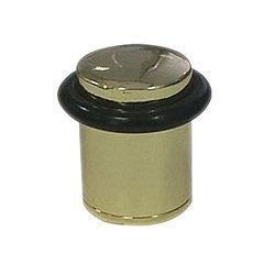 Ограничитель дверной напольный столбик KL-116 NO-2 PB (золото) ( d 30, h 35 mm)
