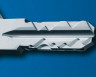 Цилиндр Evva ICS 122 мм 41x81 ключ-вертушка (латунь)